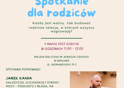 Spotkanie dla rodziców