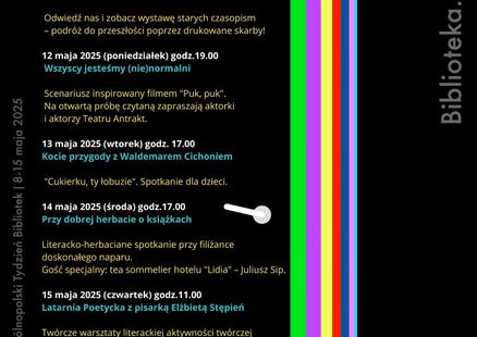 Tydzień Bibliotek 2025